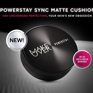 NEW MAKE OVER Powerstay Sync Matte Cushion - Smart AI Matte Cushion High Coverage Zero Oxidation Oil