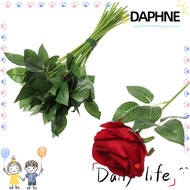 DAPHNE 25pcs/set Artificial Branches Fake Flower Stem Creative Iron Wire Handmade Flower Twigs