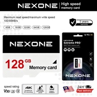 NEXONE V380 Memory Card Micro SD Class10 High Speed A1 100MB for CCTV (128GB)