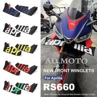 Motorcycle 8 colors Winglet Aerodynamic Wing Kit Spoiler Accessories For Aprilia RS660 RS 660 rs660 