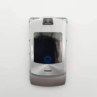 Motorola โทรศัพท์มือถือดั้งเดิม V3iโทรศัพท์ Motorola Flip Razr V3i