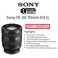 SONY MALAYSIA SET Sony FE 20-70mm F/4 G lens original one year warranty