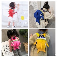 MG-New children's baby safety straps backpack toddler anti-dropping shark bag