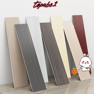 TOPABC1 Skirting Line, Wood Grain Windowsill Floor Tile Sticker, Self Adhesive Living Room Waterproof Waist Line