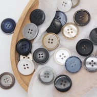 15/20/25mm Fashion Large Resin Coat Sewing Buttons For Clothing Men Suit Blazer Decorative Handmade Accessorie