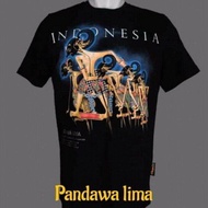 kaos wayang kirangan budoyo pandawa lima