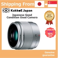 Pre-loved Panasonic Single Focus Lens Micro Four Thirds Lumics G 25mm/ F1.7 ASPH. Silver H-H025-S [日