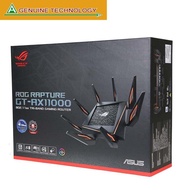 Asus ROG Rapture GT-AX11000 Tri-band WiFi Gaming Router –World's first 10 Gigabit Wi-Fi router with quad-core processor, 2.5G gaming port, DFS band, WTFast, Adaptive QoS, AiMesh for mesh wifi system and AiProtection network security