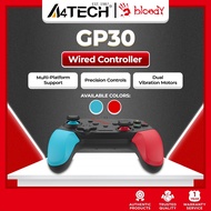 A4Tech Bloody GP30 Wired Gaming Controller, Multi-Platform USB Gamepad with Dual Vibration Motors