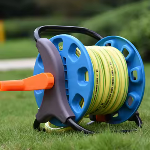 Garden Water Pipe Reel Cart Water Pipe Reel Cart Portable Garden Water Pipe Hose Reel Cart Outdoor P