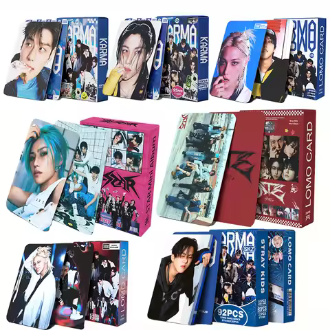 NEW SKZOO Boy's new album KARMA new regular album postcards Stray peripheral cards collection lomo f