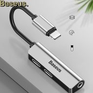 Jack chuyển đổi Tai nghe iphone L52 cổng lightning vừa nghe vừa sạc hỗ trợ míc vừa đàm thoại Cáp chu