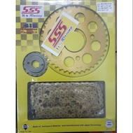 SSS 415 SPROCKET SET RS150