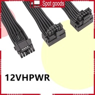 XI 12VHPWR Power Modular Cable Two PCIe 8Pin Male to 12Pin Male GPU Power Adapter Cable for Km3 Series GPU 8PIN