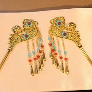 Chinese Ancient Ladies' Jewelry Golden Classical Hair Accessories