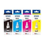 {DOSSVETT}EPSON INK BOTTLE 664  BLACK / CYAN / YELLOW / MAGENTA