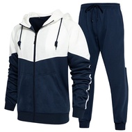 Men's Tracksuit Jogging Sweat Suits 2 Piece Casual Outfit Athletic Suit Set