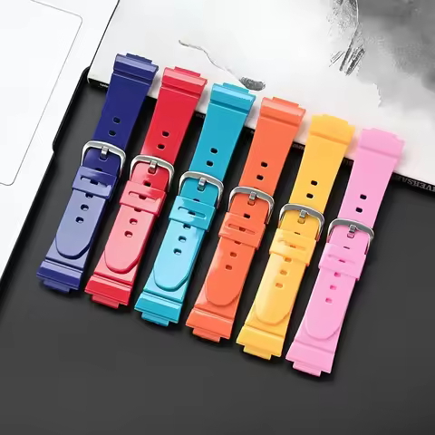 Resin Strap for Casio Baby-G BGA-130/160/161 BGD-140/141 BGD-5000 Women Waterproof Rubber Replace Br