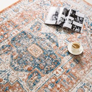 尋由北歐簡約復古波斯 古董地毯 客廳茶幾毯臥室床邊毯美式民族風