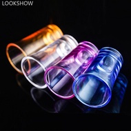 LOOKSHOW 6Pcs/Set 35ml Plastic Cup Spirits Party Bar Club Drinking Tool Wedding Wine Cocktail Pint V