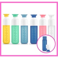 Dopper water bottle with cup/kids water bottle 450ml/2way use/7colors/made in Netherlands