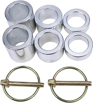 Chamixx 2X Height Spacer Kit 1/2" 1" 1-1/2" with Lynch Pin Compatible with King Kutter Country Line 502120