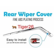 Perodua Alza Rear Window Wiper Chrome Cover Garnish Trim Fine ABS Plating