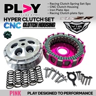 COMBO PLAY Y15 Y15ZR Y16 Y16ZR 5PC HYPER CLUTCH SET WITH CNC CLUTCH HOUSING CLUTCH SPRING CLUTCH PLA