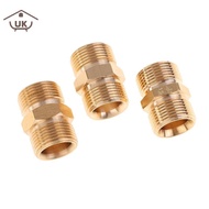 UK High Pressure Washer Hose Extension Connector Adapter Copper M22 14mm & 15mm