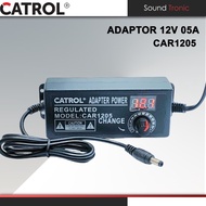 CATROL 5A 3V-12V Adjustable Power Adapter 5A Digital Dimmer Adapter