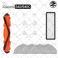 Xiaomi Robot Vacuum S40 / S40C  Accessories:HEPA Filter，Mop Pad，Main Brush，Side Brush