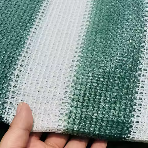 Dense-Woven Sunshade Net: a Sunshade Net Made Using the Dense Weaving Method, with Fibers Tightly In