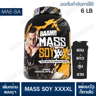 BAAM MASS SOY XXXXL 6 - 20 LB ซอยเกนเนอร์สำหรับคนอยากหุ่นหมีมีกล้าม