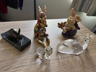 多款兔子擺設全部