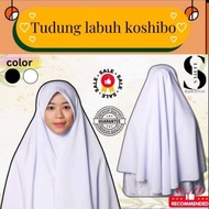Tudung Labuh Koshibo / Tudung Labuh bidang 60 / Tudung Labuh 2 Lapis Koshibo Sekolah Agama