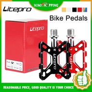 Litepro bicycle pedal K3 sealed bearing aluminum alloy non-slip MTB mountain bike road bike BMX universal Bicycle Pedal For Brompton Fnhon Bicycle parts