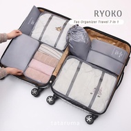 Tatuma Ryoko - 7-In-1 Travel Organizer Bag