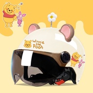 Pooh Head Cap Sunscreen Lens Four Seasons Unisex Big Head Circumference 9.9