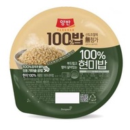 東遠 - 韓國國產 100% 糙米飯 即食飯 130g 平行進口 현미 此日期或之前食用：2026年04月07日 或以後