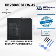 Thunder Drive Battery Compatible For HW MATEPAD PRO 10.8 5G HB28D8C8ECW-12