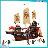 71848,The Temple Bounty,Building Blocks Ninja giant warship Toys Gifts for Boys