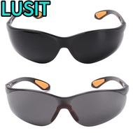 LUSIT Welding Welder Goggles, Dustproof Grey Black Safety Goggles, Scratch Goggles Windproof Eyewear