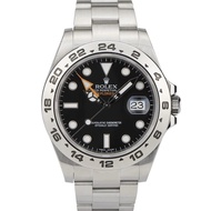 Rolex Rolex Explorer Type Automatic Mechanical Date Dual Time Zone Steel Men's Watch216570