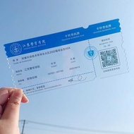 Boarding Pass Creative Acrylic Airplane Tickets Junior High School High School University Graduation