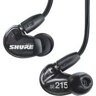 Shure SE215 Sound Isolating Earphones with Single Dynamic MicroDriver (Black)