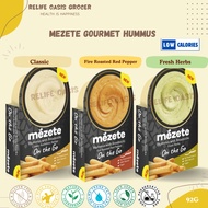 Mezete Gourmet Hummus [Classic/Fire Roasted Red Pepper/Fresh Herbs][Natural/High Protein/Gluten Free