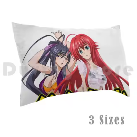 Rias Gremory And Akeno Himejimapillow Case Rias Gremory And Akeno Himejima Anime Rossweisse Grayfia