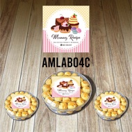 Artomaringi PACKAGING LABEL STICKERS DRY CAKE LABEL STICKERS