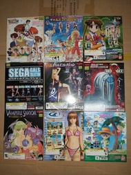 絕版超罕極稀有品 Bandai 扭蛋機頭紙 HG High Grade Real Figure Series Hobby Gashapon Dr.Slump Iq博士 Dead or Alive Xt