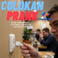 Prank Toys Electric Plug Fake Shock Fake Shock Electric Plug Toy Shock Bohongan Prank Electric Plug 